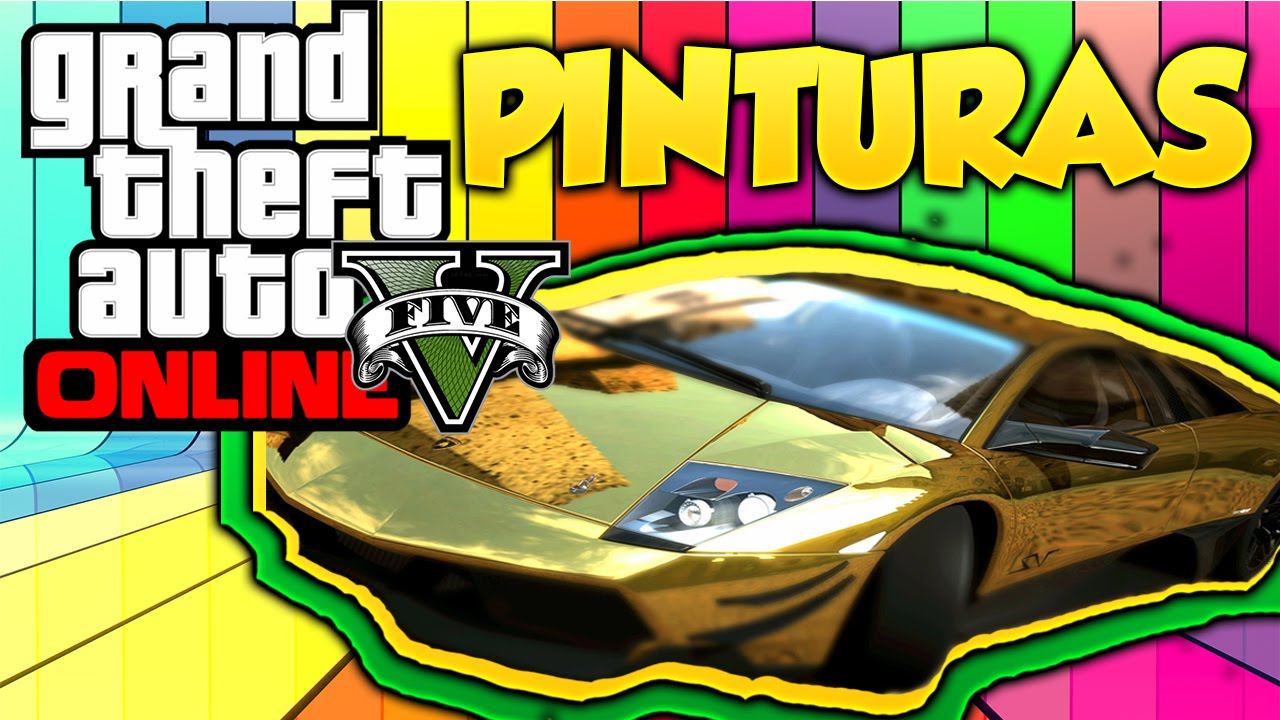 GTA 5 Online Pinturas Extrañas y Raras #6 Combinaciones de Colores Grand Theft Auto V Online