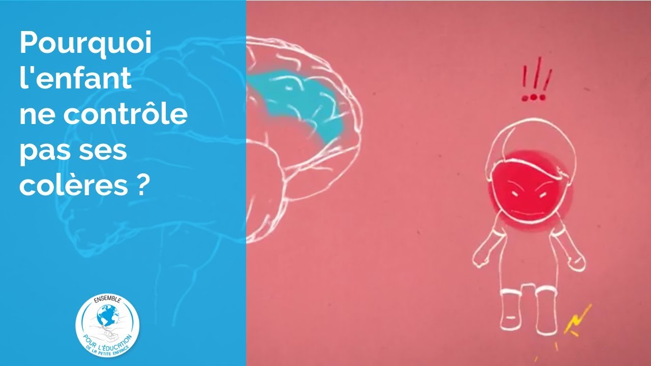 Pourquoi l'enfant ne contrôle pas ses colères ?