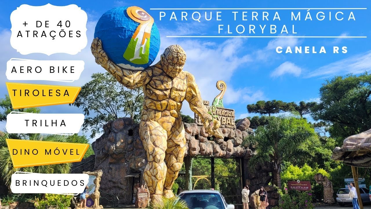 CANELA - PARQUE TERRA MÁGICA FLORYBAL, o melhor parque do RS. Dez maneiras de conseguir meia entrada