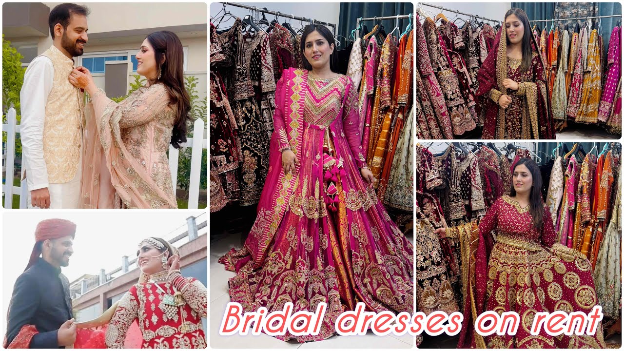 Bridal Designer Wedding Dresses On Rent | Natasha waqas vlogs