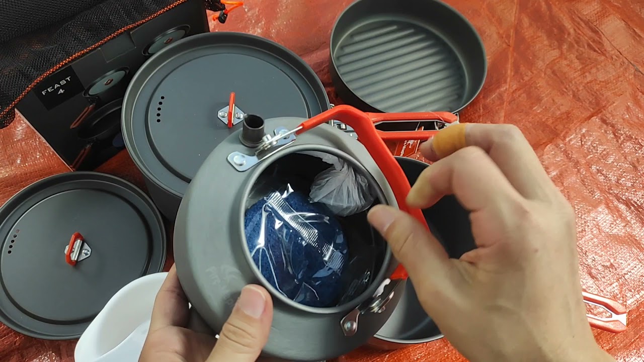 Unboxing Cooking Set Fire Maple Feast 4