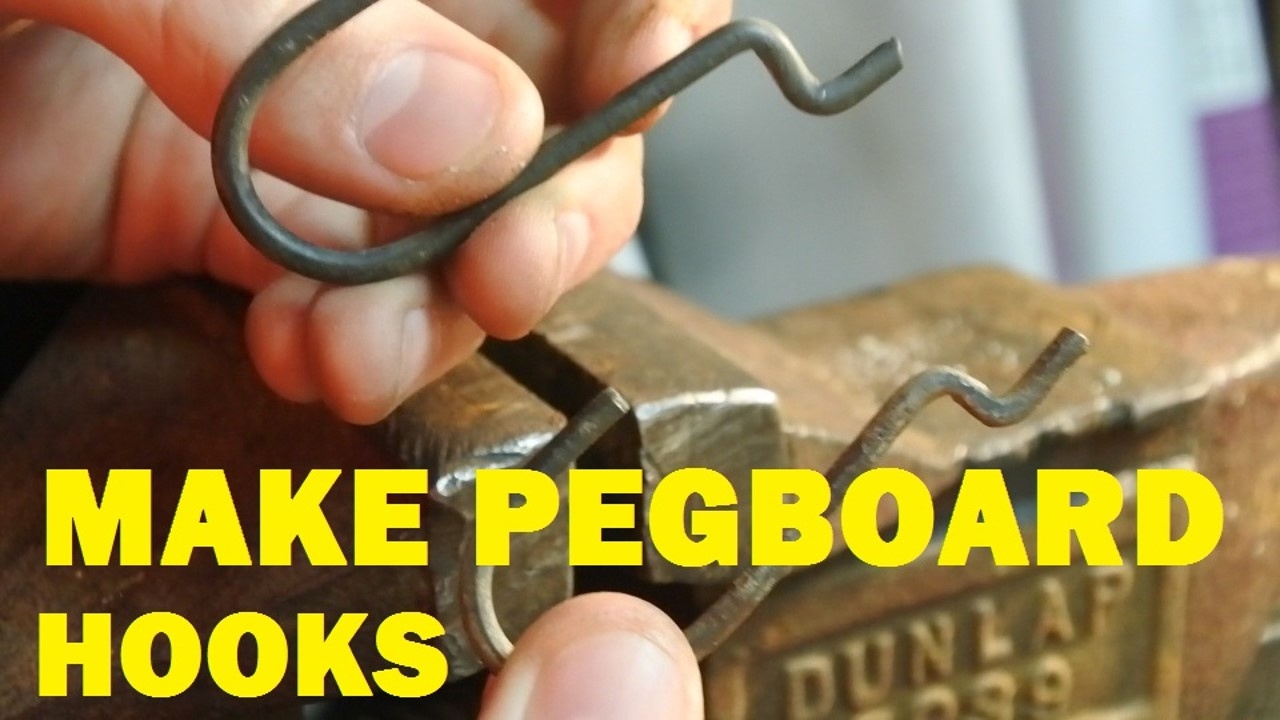 How to Make Pegboard Hooks