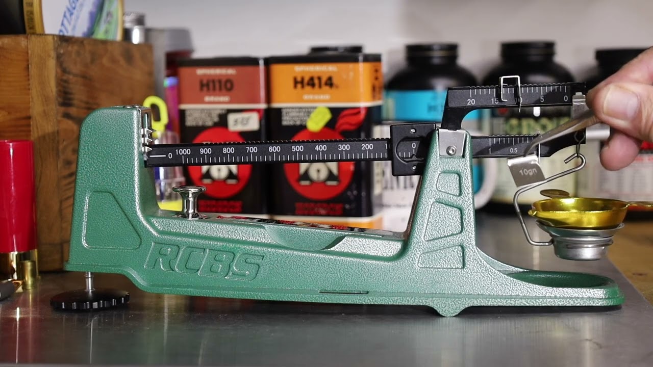 Весы для перезарядки RCBS M1000 Balance Beam — компания Hodgdon Powder Company
