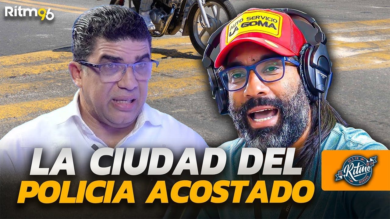 Santo Domingo Este: la epidemia de policías acostados que arruina el tránsito