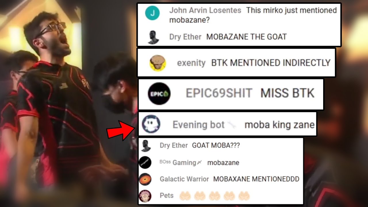 CHAT WENT CRAZY WHEN MOBAZANE WAS MENTIONED BY MIRKO AT MSC 2025.