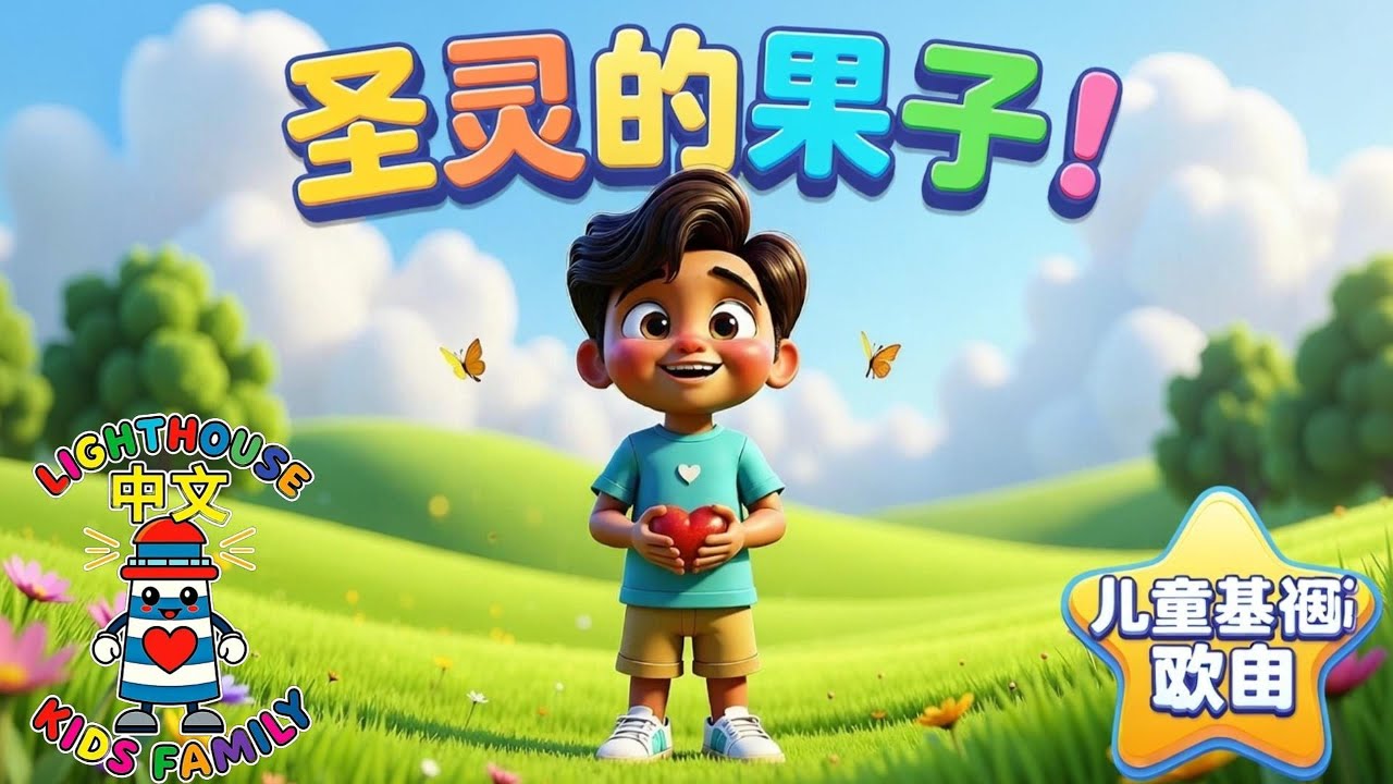 圣灵的果子（加拉太书 5:22–23） | 儿童基督教歌曲 | Lighthouse Kids Family– 中文