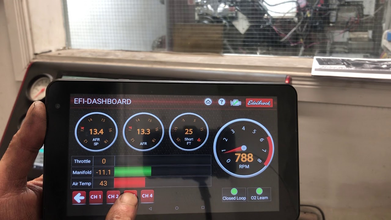 Sussex Engine: Edelbrock Pro Flow 4