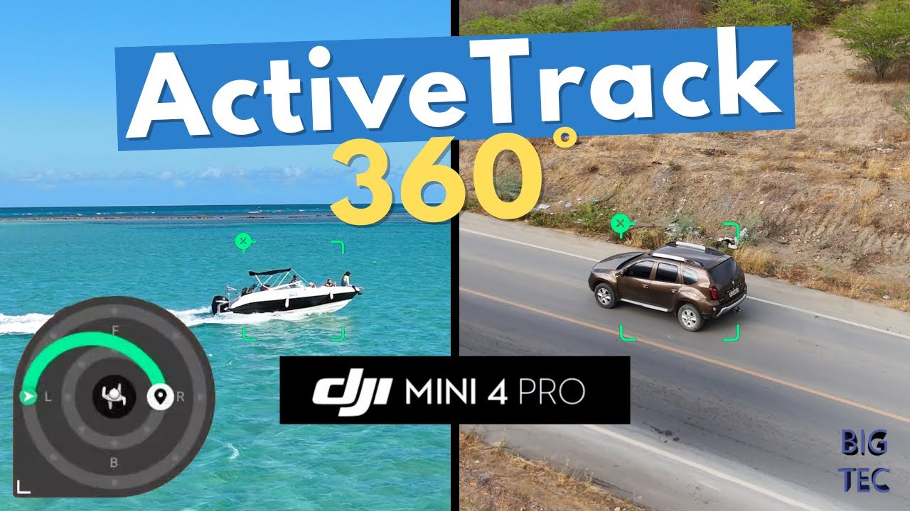 Novo Active Track 360 Mini 4 Pro - Como usar - Função Incrível!