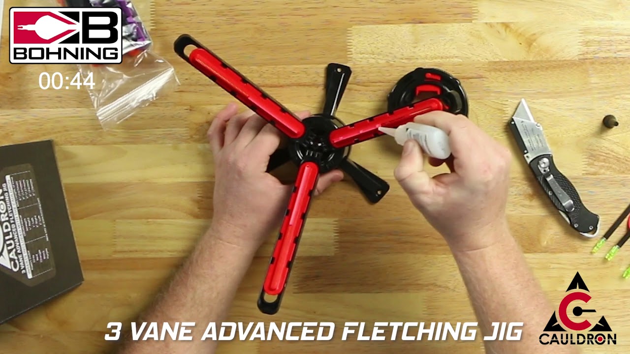 Bohning Cauldron Fletching Jig