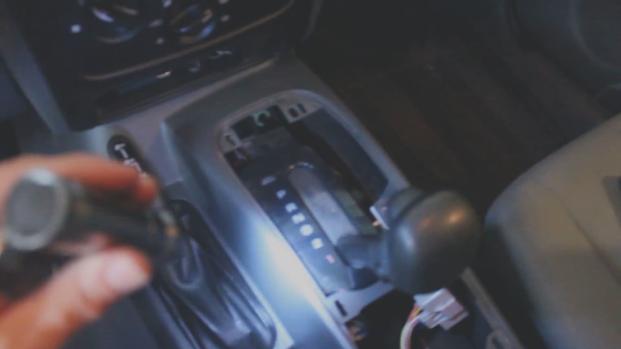 Jeep Liberty Shift Interlock cable and Gear shift adjustment