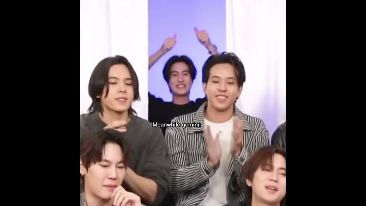 Just Gemini being everywhere in gmmtv building🤭 #gemini_nt #geminifourth #bounprem