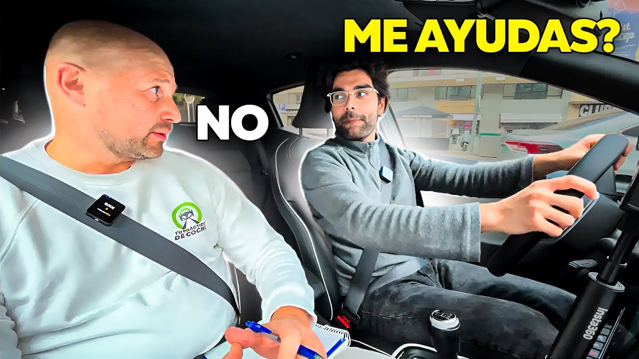 Buphinder La Lía con Los Carriles BUS 😩| Examen de Conducir/Manejo España