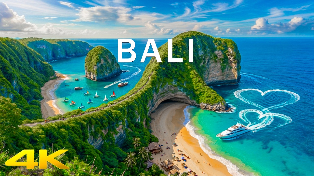 Bali🌴 Beautiful Beaches, Rice Terraces & Tropical Nature - Deep House Chill Music