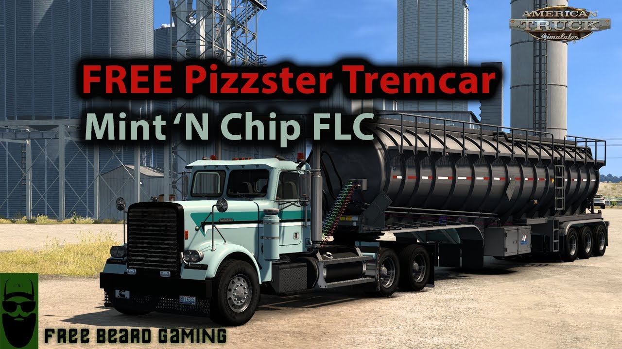PIzzster’s Tremcar Tridem Triailer | Hatreyu’s Freightliner FLC | American Truck Simulator