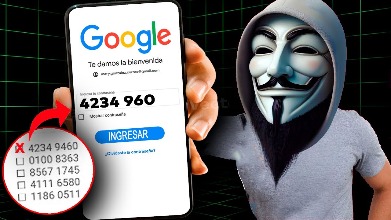 Cómo RECUPERAR tu CUENTA de GMAIL con CÓDIGOS OCULTOS  😱 Pruébalo Ahora Antes de que Sea Tarde ⚠️