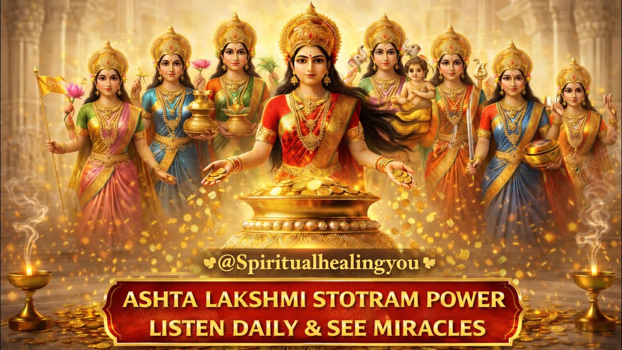 💰ASHTA LAKSHMI STOTRAM Attract Money Fast, Activate 8 Forms of Lakshmi & Unlock Wealth Energy Now💸💰