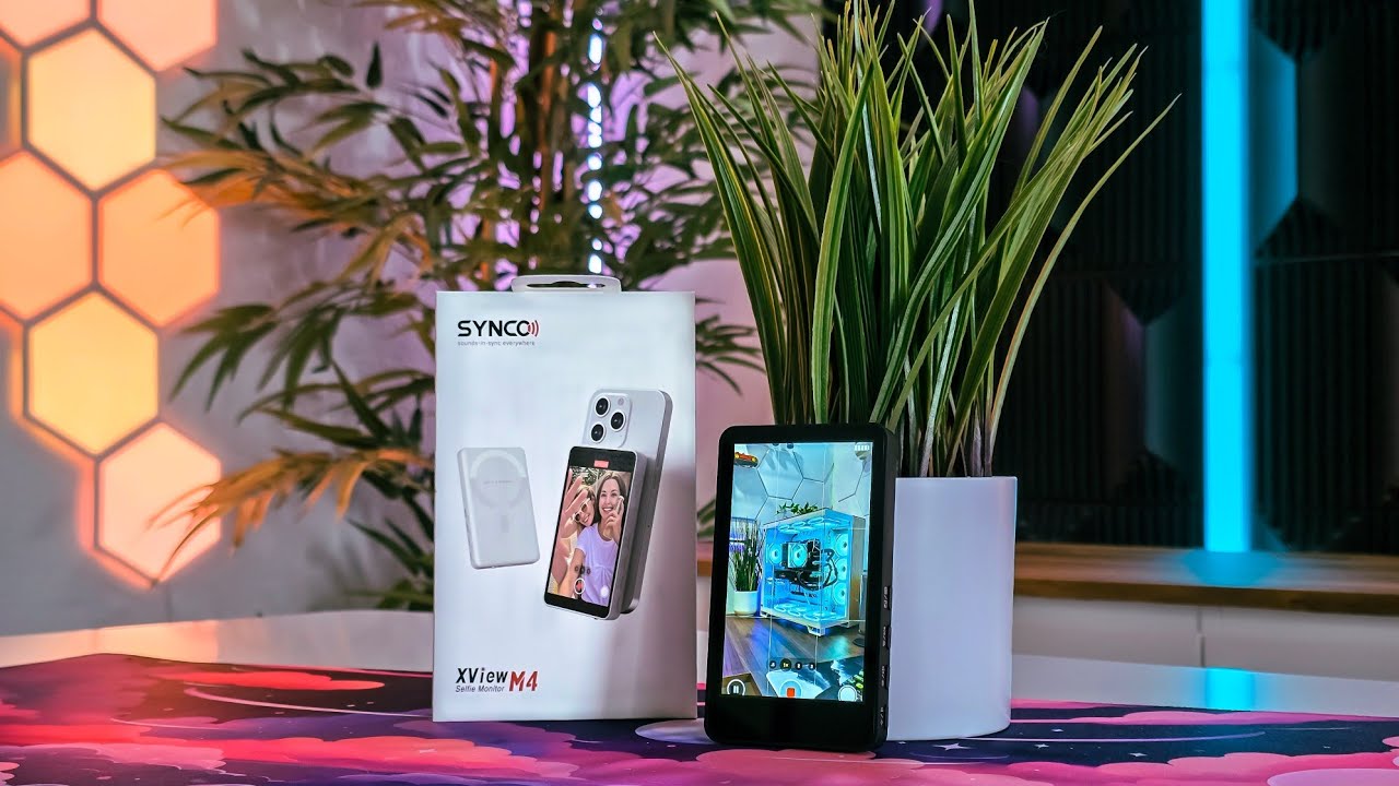 The Best Affordable Selfie Monitor for Android/iPhone | Synco XView M4 Selfie Monitor