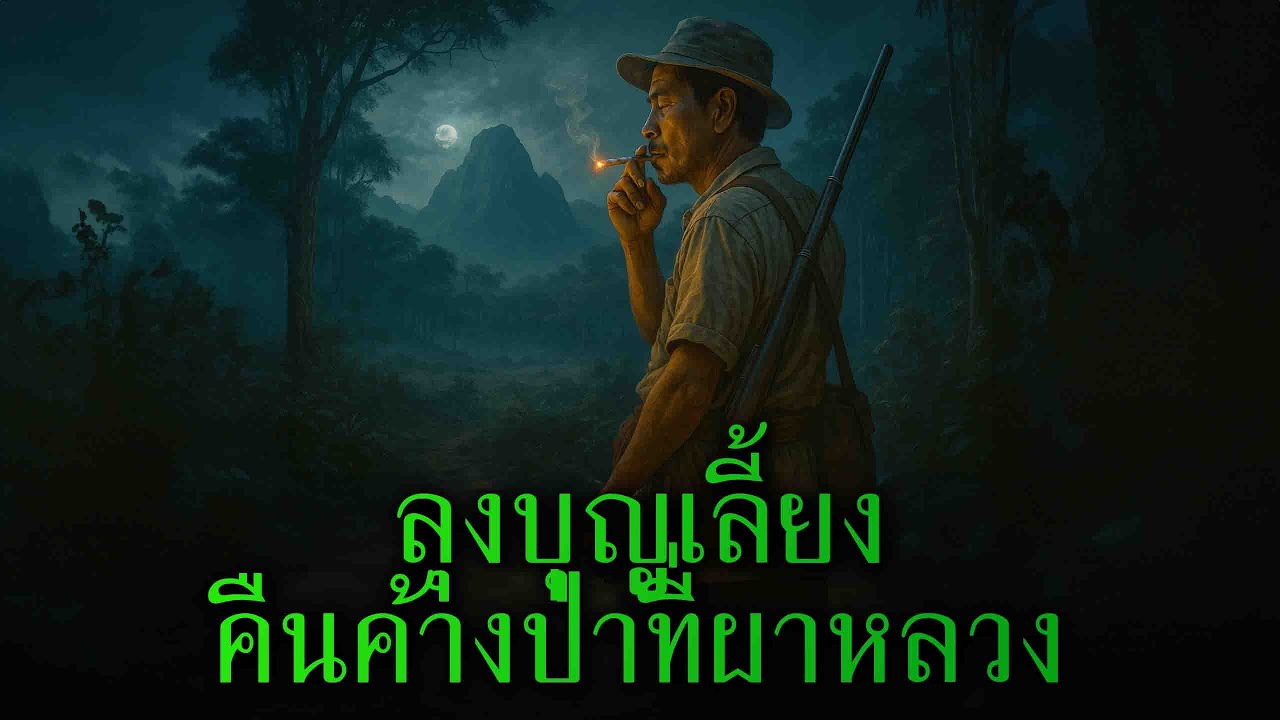 (ตอนเดียวจบ) ลุงบุญเลี้ยง คืนค้างป่าที่ผาหลวง l เรื่องเล่ารอบกองไฟ