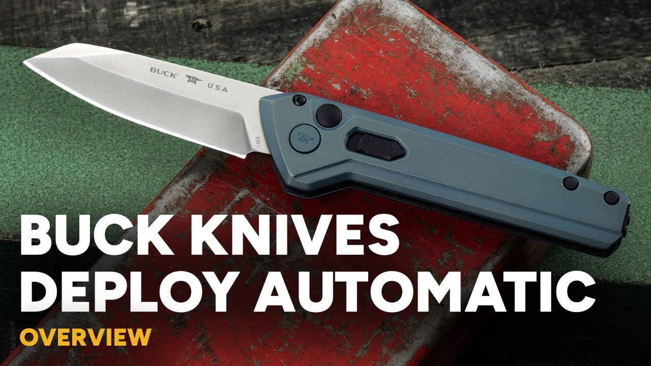Buck Knives Deploy - Automatic Folding Knife - Overview