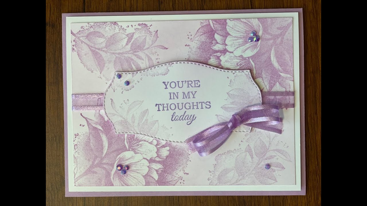 Calming Camellia stamp set give away