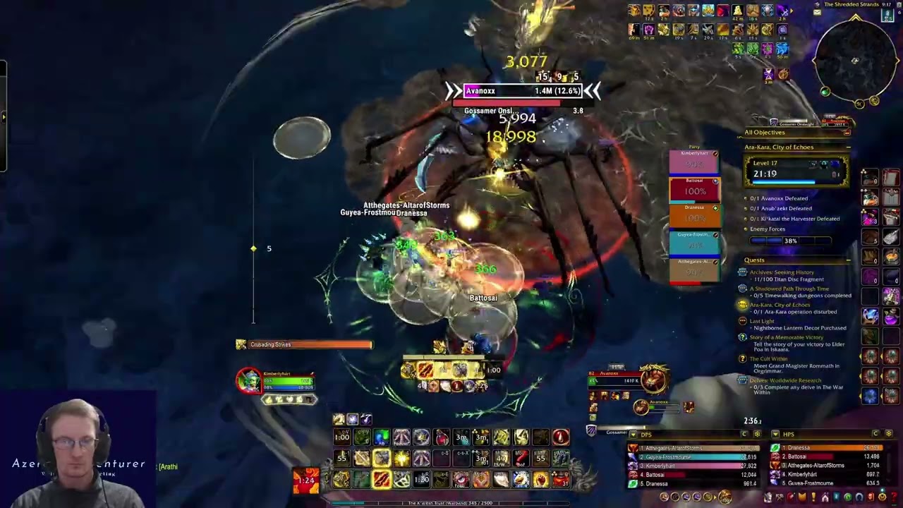 Ara-Kara +17: Ret Paladin Midnight Pre-Patch!