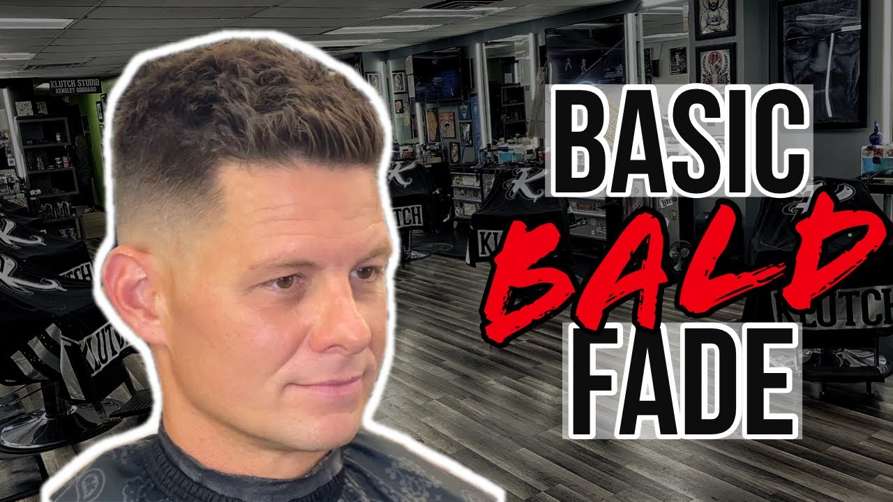 BASIC BALD FADE 👍🏻 Easy step by step Mid Fade