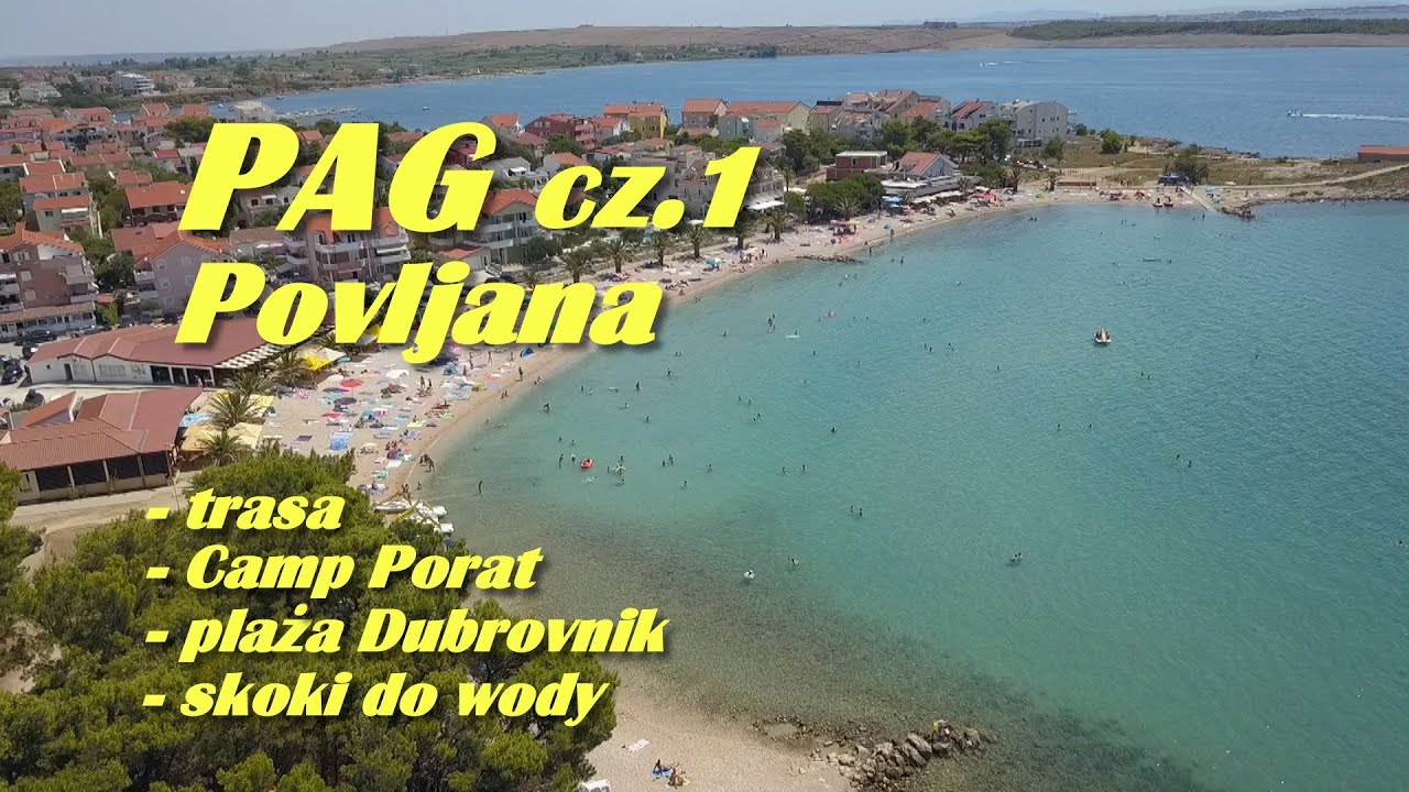 Gdzie na wakacje? Chorwacja 2022 Pag cz.1 trasa, plaże, atrakcje. #Pag #Povljnana #morzeadriatyckie