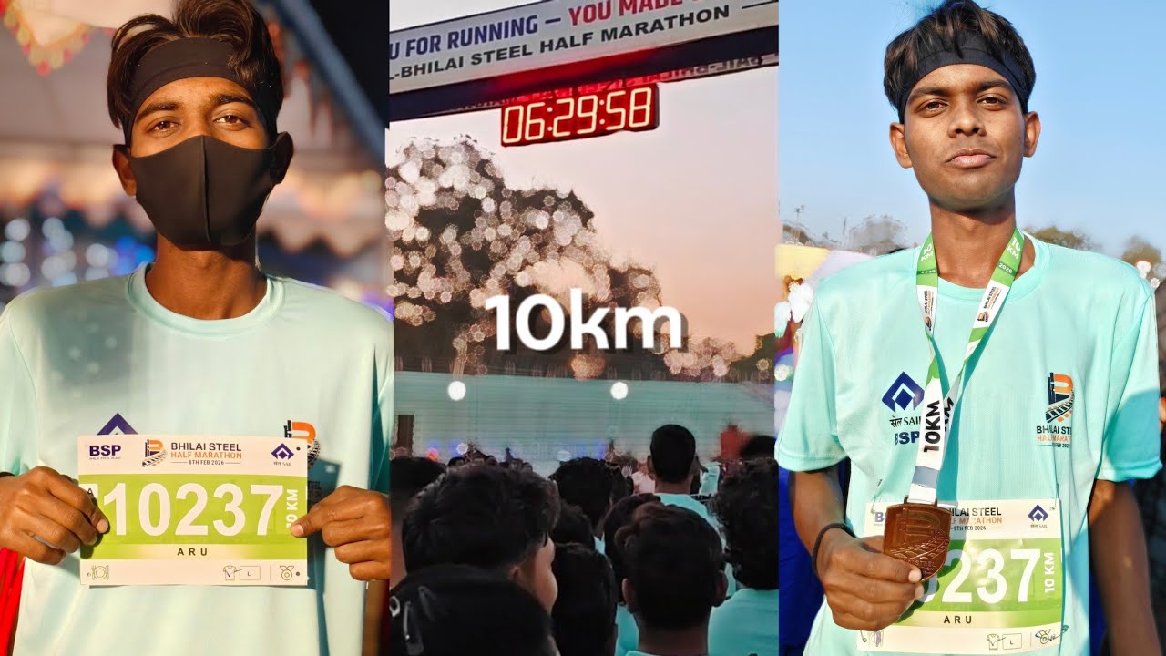 My First 10KM Marathon! 🏃‍♂️ | Day 56