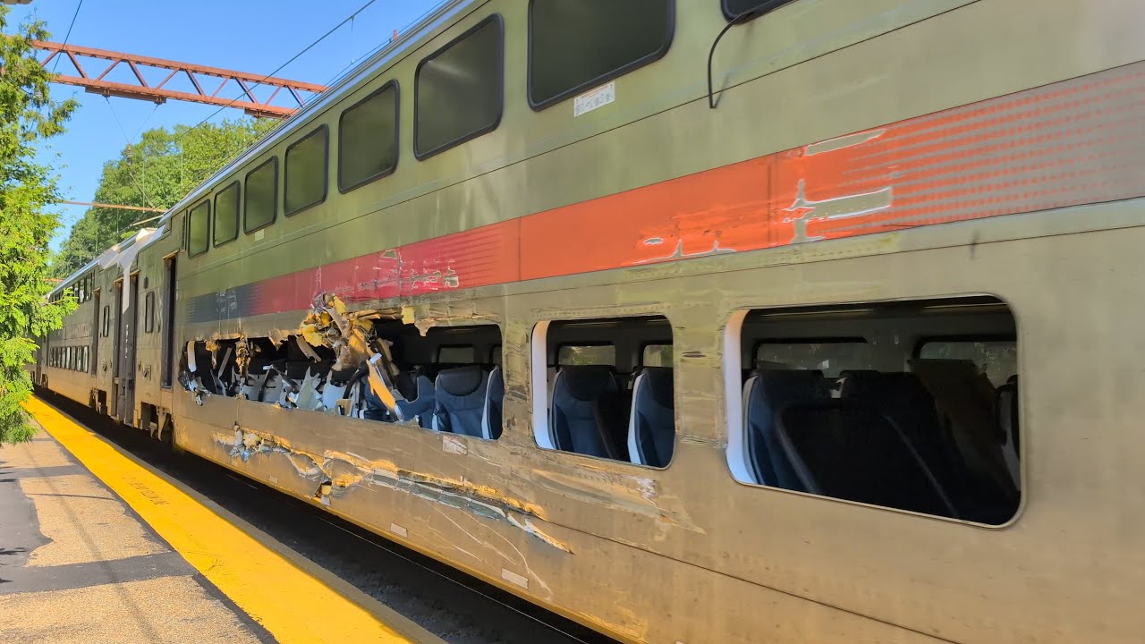 Railfanning NJ Transit at Short Hills 7-8-25: Mangled MultiLevel 7572, 6012, 4301, TGIV, 4303, 4519!