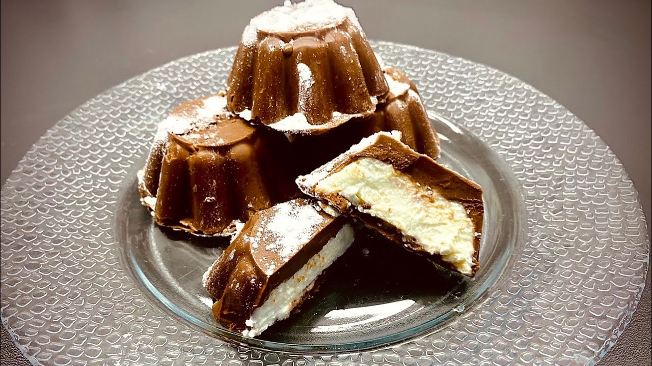 Десерт за 5 минут из двух ингредиентов! Никакой духовки! без желатина! Шоколадный десерт!