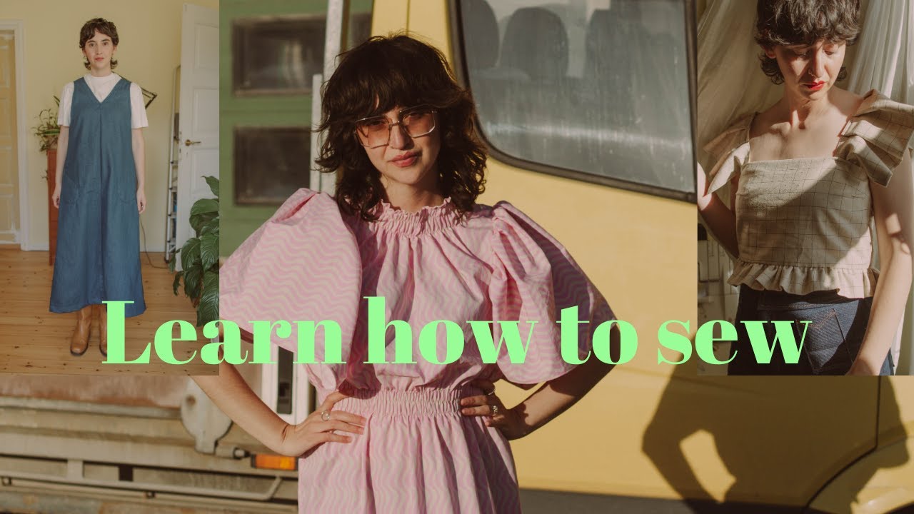 This is how you start to sew your own clothes (inspiration for your first project)