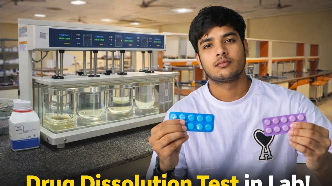 drug dissolution tedt in lab