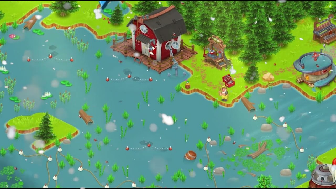Hay Day Fishing Area Theme Song 1 Hour