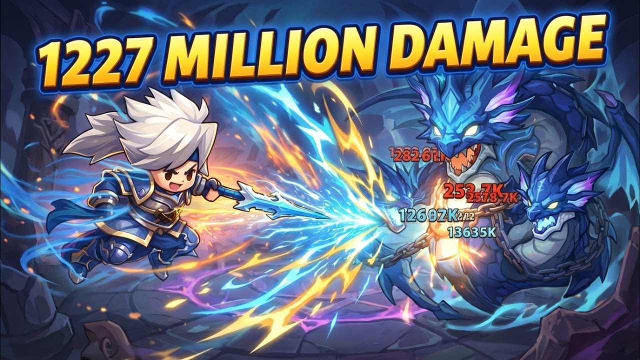 1227 Million Damage Guild Raid | Evo Defense Merge TD