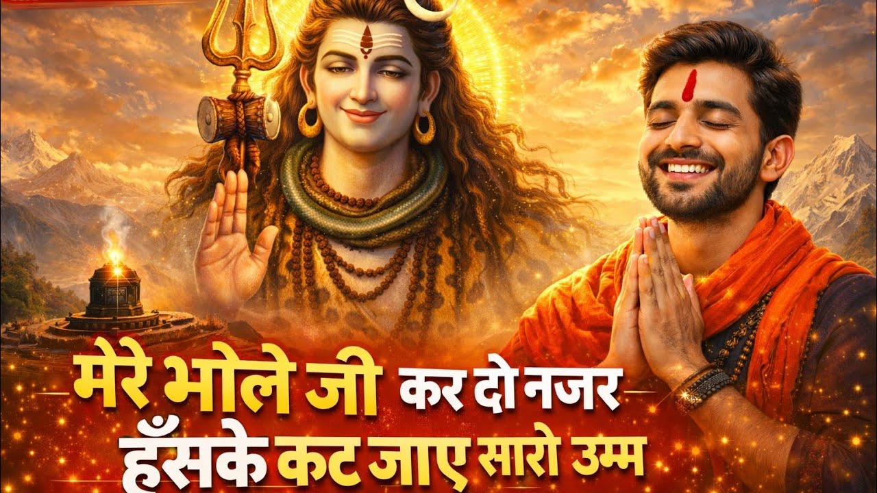 मेरे भोले जी कर दो नजर 🙏 | हँसके कट जाए सारी उम्र | शिव भक्ति भजन | Bhole Baba Bhajan 2026