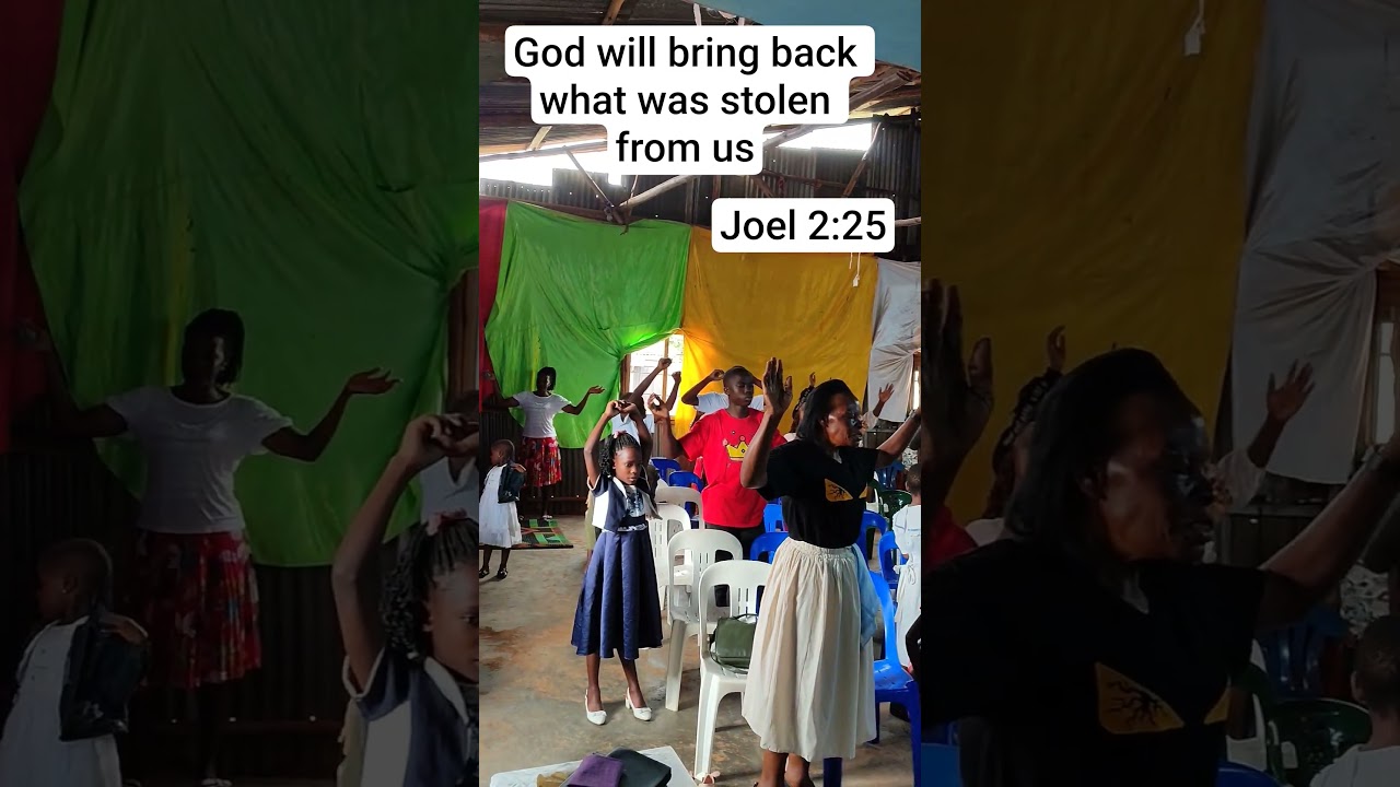 God w'l return to what the devil took from us Joel 