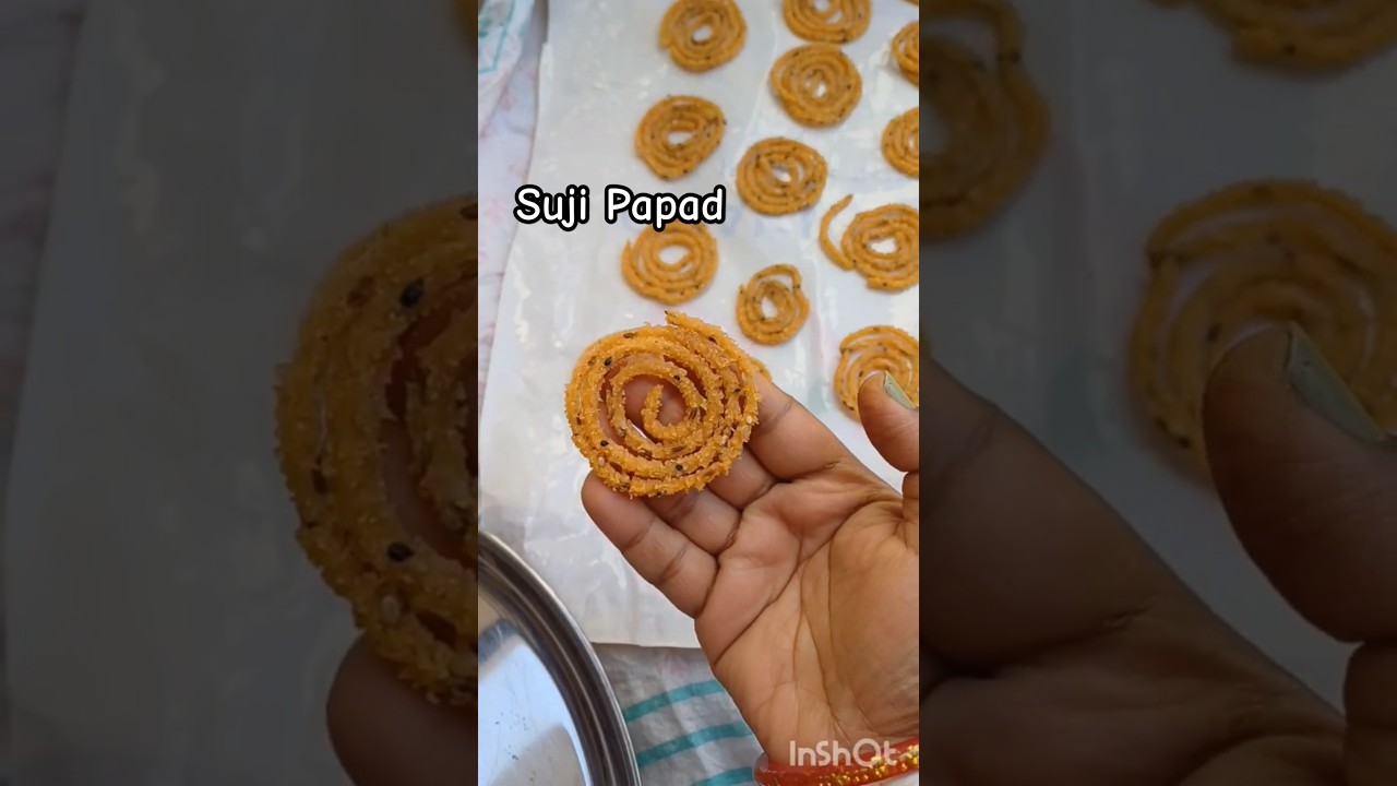Suji Papad #sujipapad #papadrecipes #trending #food #cooking #viralshort #ytshorts #easyrecipe #modi