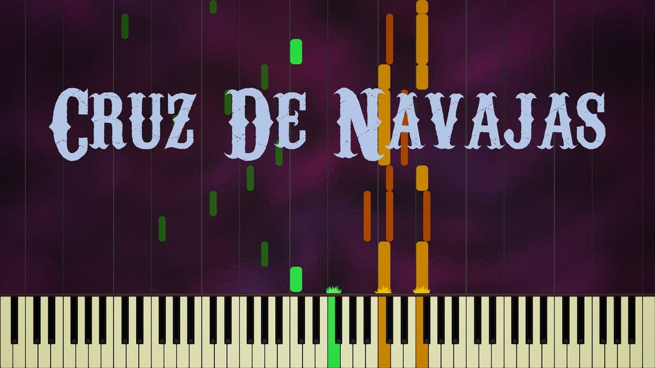 Mecano - Cruz De Navajas [Piano Tutorial]