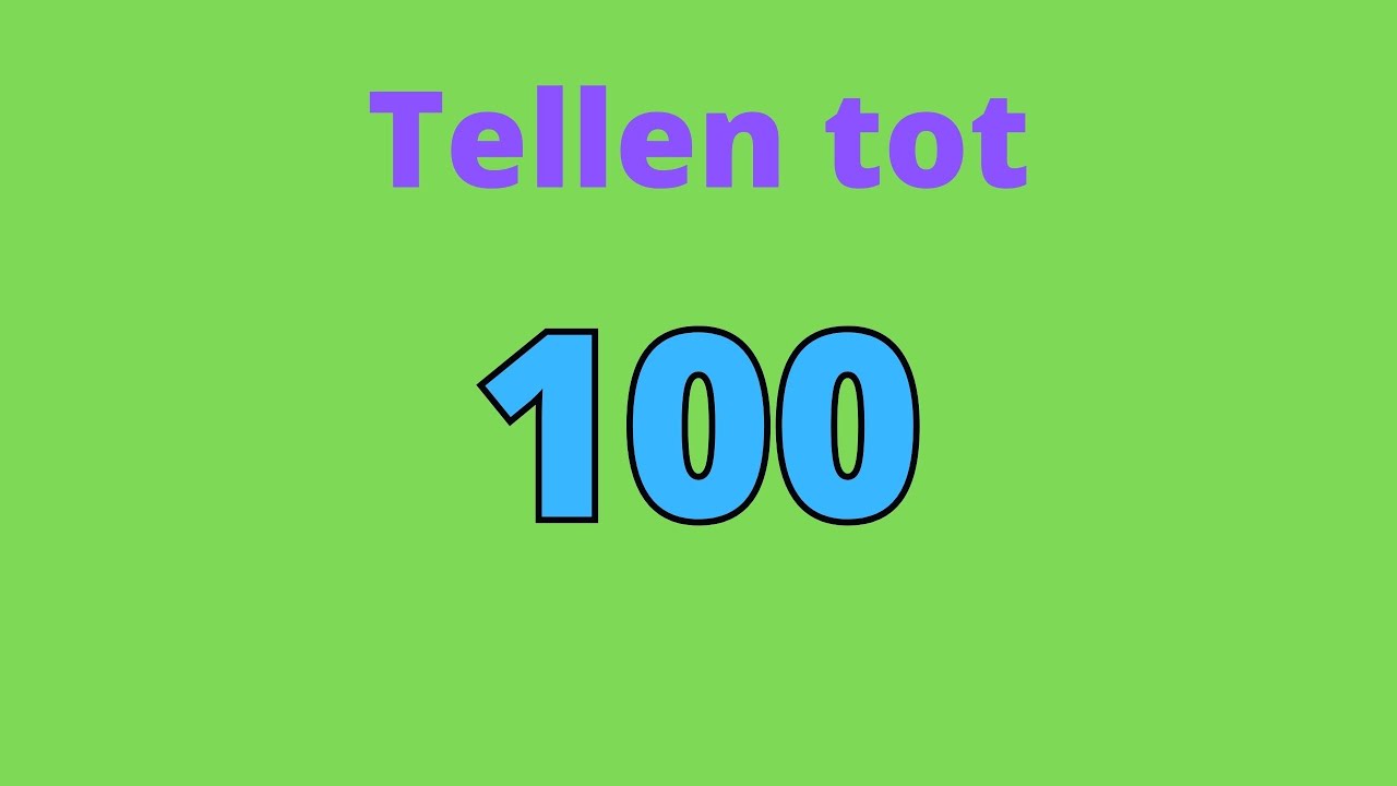 Tellen Tot 100 Nederlands 💯 Educatieve kinderfilmpjes voor Peuters en Kleuters 🧑🏼‍🏫 Cijfers Leren