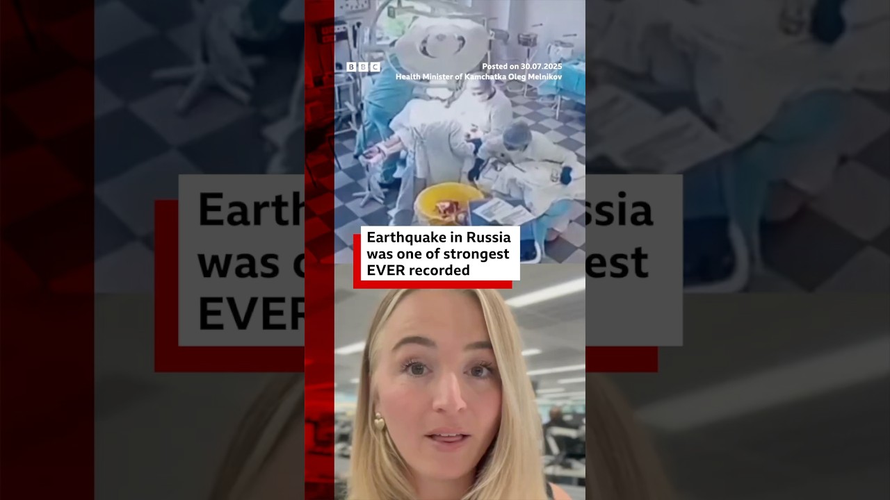 Earthquake in Russia was one of strongest ever recorded. 