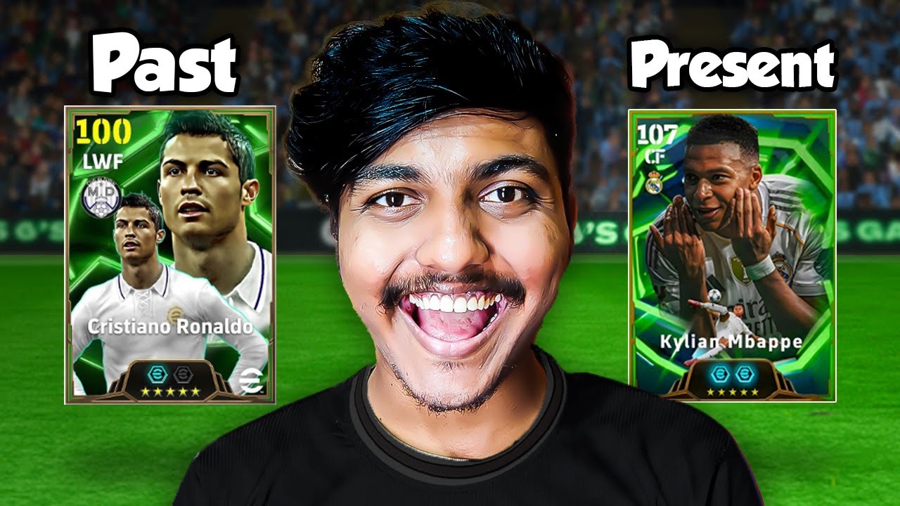 I Created Past And Present Real Madrid Squad In Efootball!