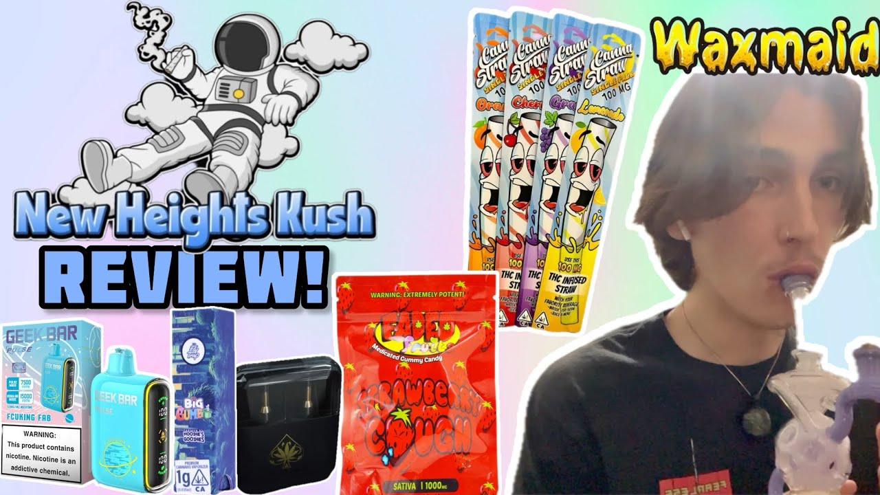 NewHeightsKush Review | GeekBar, 4G & 2G Disposable, & 1,000mg+
