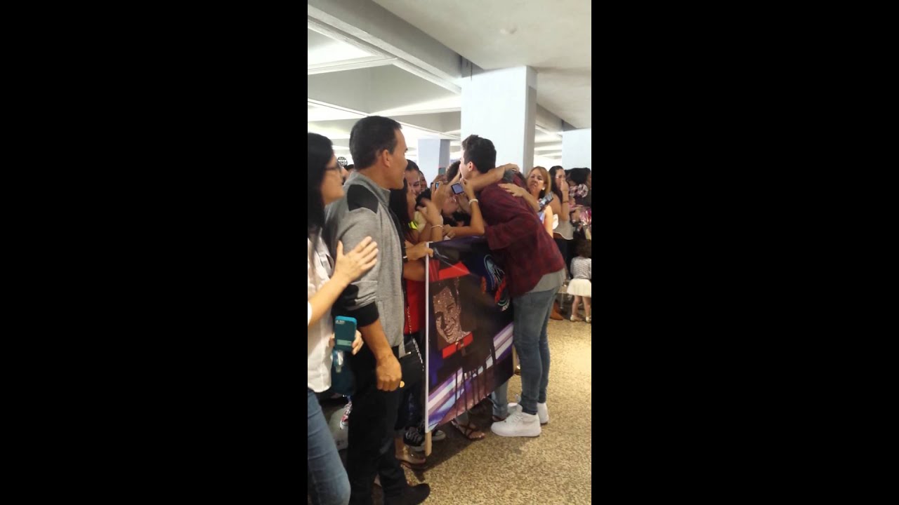 Recibimiento en PR a Zabdiel De Jesús- CNCO