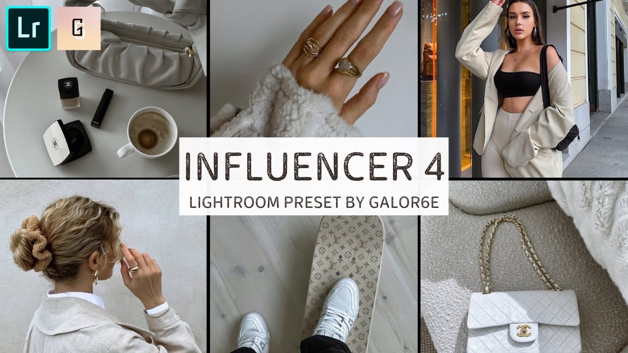 INFLUENCER FEED | How To Edit Photos In Lightroom | Lightroom Photo Editing | Aesthetic preset free