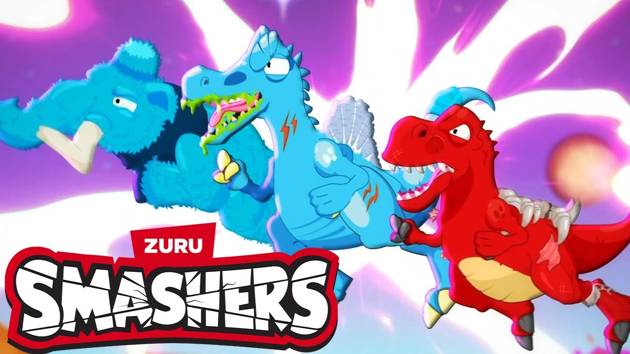 Лучшее из Smash Bros., часть 2! 🦖🌟 | Лучшие моменты 9 сезона | Мультфильмы про динозавров для детей