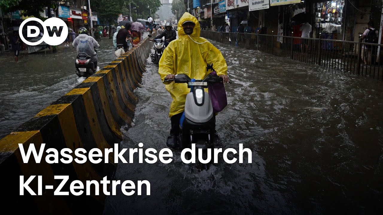 Wie KI-Rechenzentren Indiens Wasserproblem verschärfen | DW Nachrichten