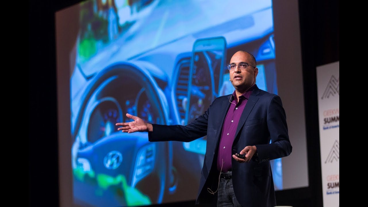Vikram Jandhyala, UW VP for Innovation Strategy, at the 2016 GeekWire Summit