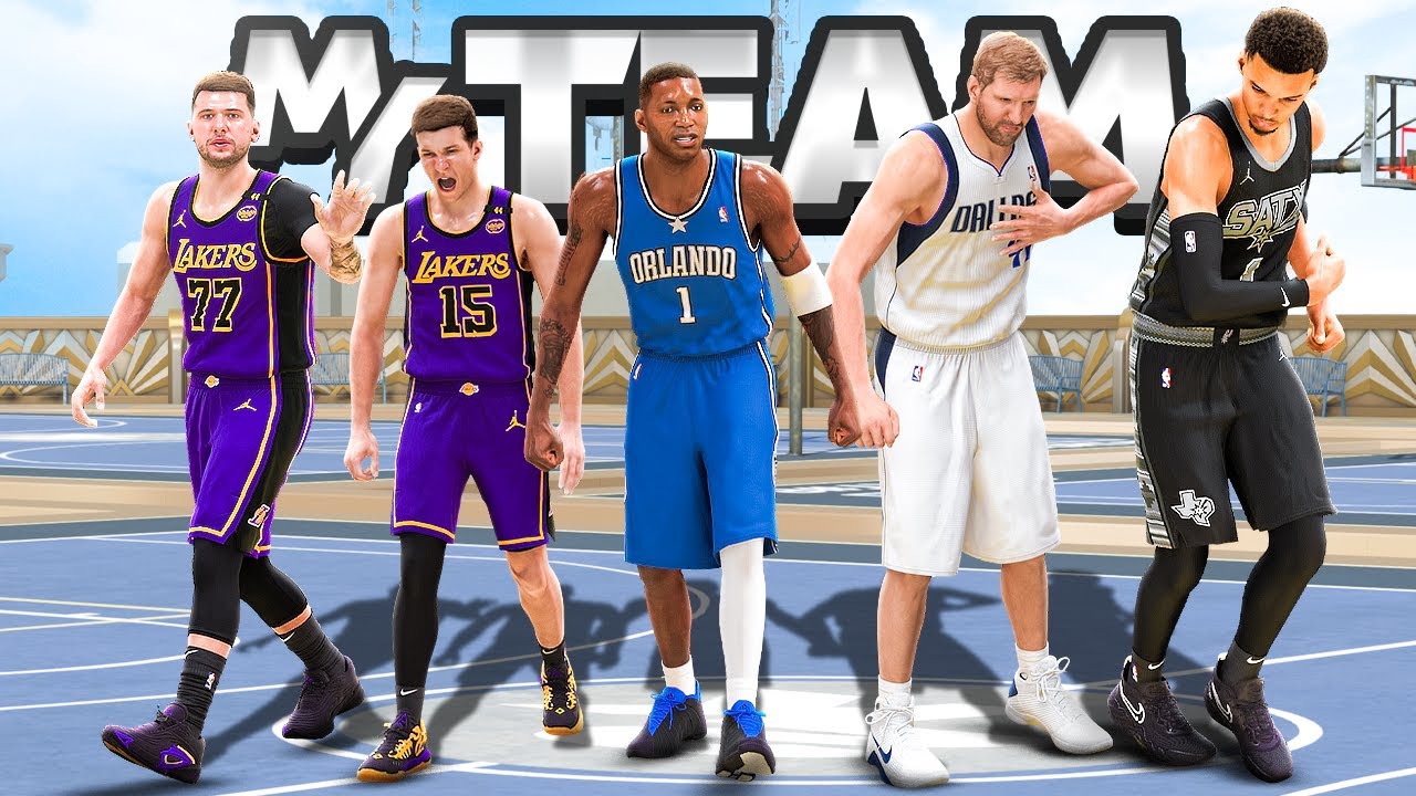 Выиграйте игру в парке &laquo;Тройная угроза&raquo; на каждой позиции в NBA 2K25