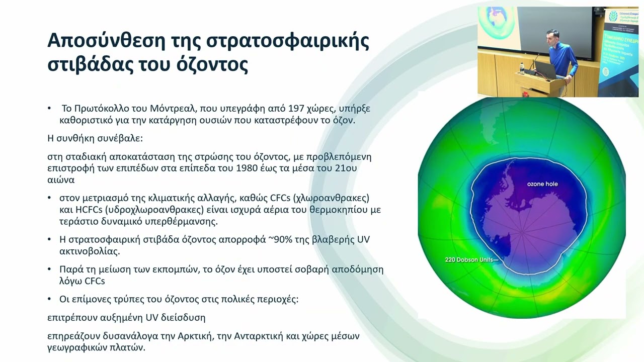 UV ακτινοβολία, κλιματική αλλαγή και η επίδρασή της στον καρκίνο του δέρματος. Ε. ΓΙΑΧΑΙ