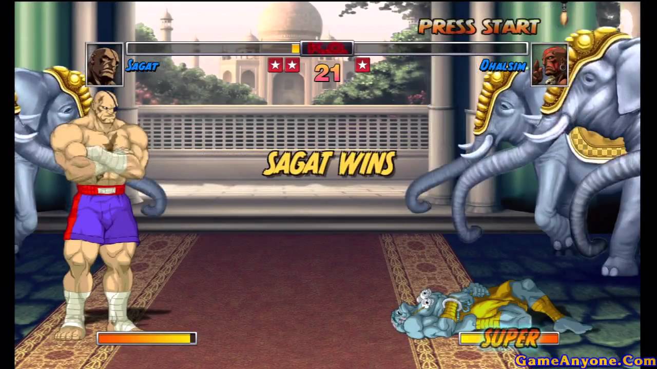 Super Street Fighter II Turbo: HD Remix Playthrough (Sagat Pt. 1/2)